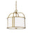 Savoy House Rockford 3-Light Pendant, Warm Brass