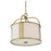 Savoy House Rockford 3-Light Pendant, Warm Brass