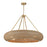 Savoy House Gaia 6 Lt Pendant, Woven, Warm Brass