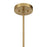 Savoy House Gaia 6 Lt Pendant, Woven, Warm Brass