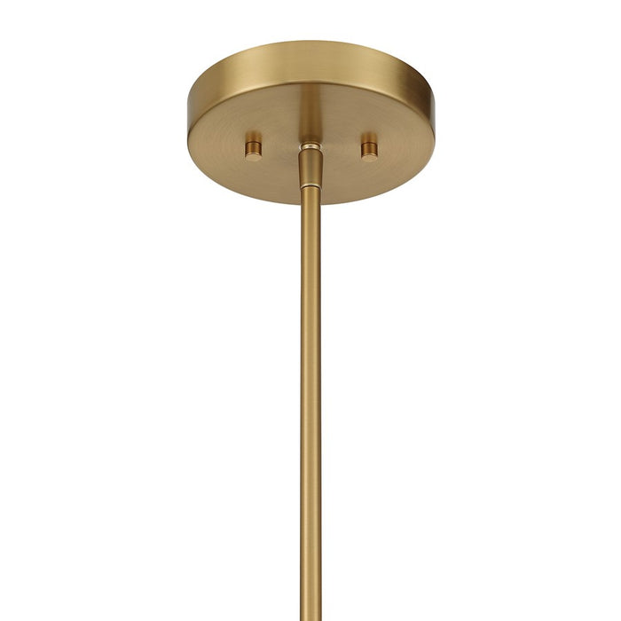 Savoy House Gaia 6 Lt Pendant, Woven, Warm Brass
