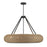 Savoy House Gaia 6 Lt Pendant, Woven, Matte Black