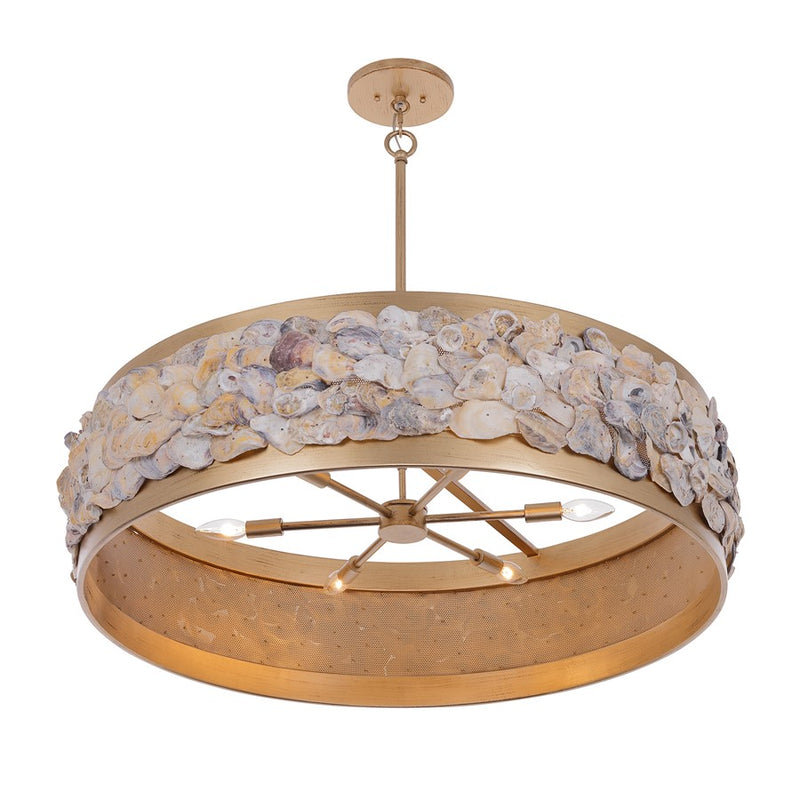 Savoy House Leanne 6 Lt Pendant, Chandon