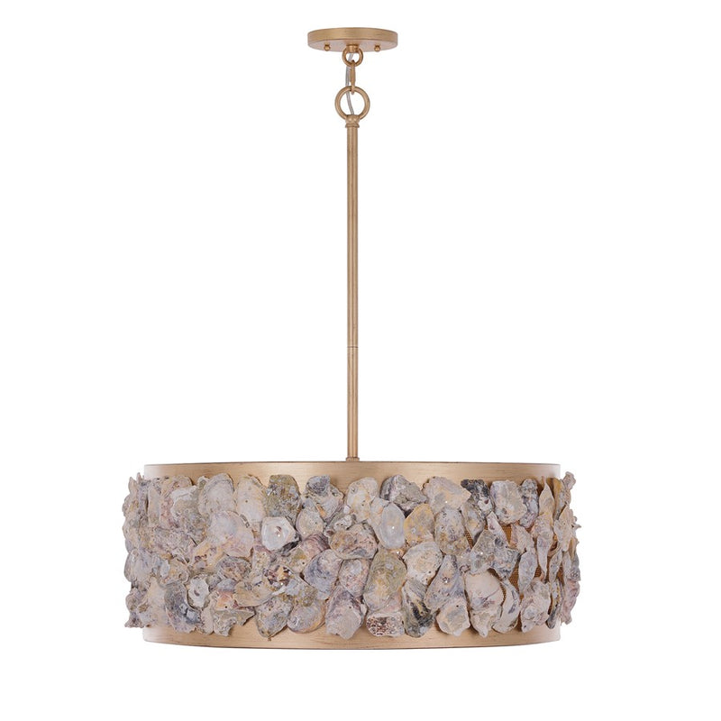 Savoy House Leanne 4 Lt Pendant, Chandon