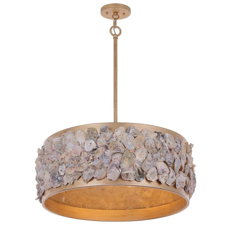 Savoy House Leanne 4 Lt Pendant, Chandon