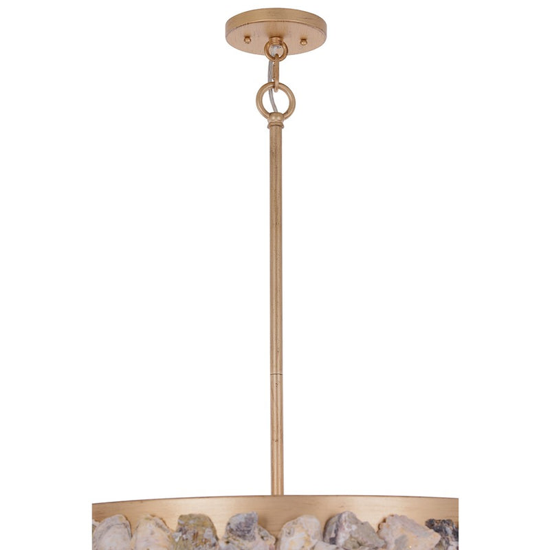 Savoy House Leanne 4 Lt Pendant, Chandon