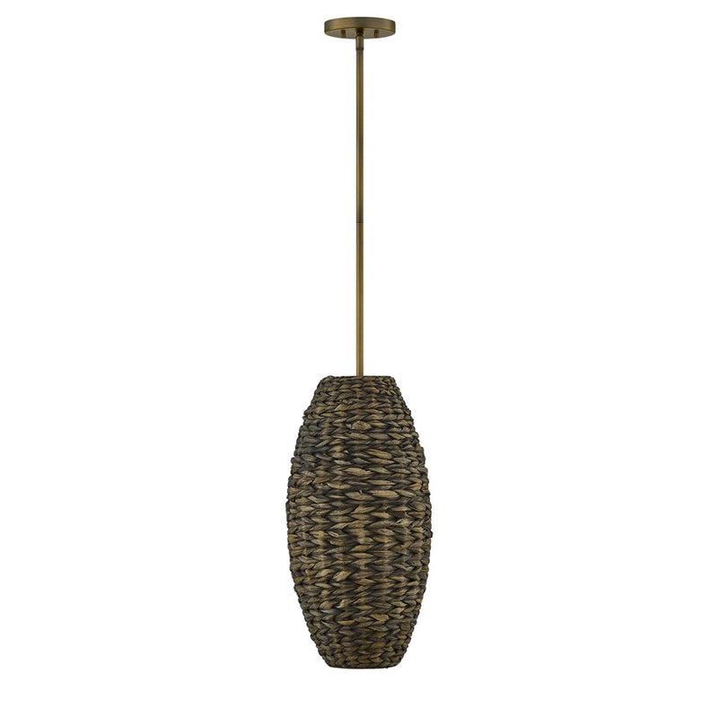 Savoy House Tierra Brisa 1Lt Pendant, Riviera, Riviera Brass - 7-8416-1-220