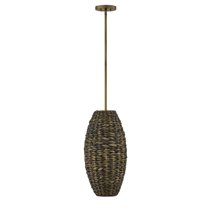 Savoy House Tierra Brisa 1Lt Pendant, Riviera, Riviera Brass - 7-8416-1-220