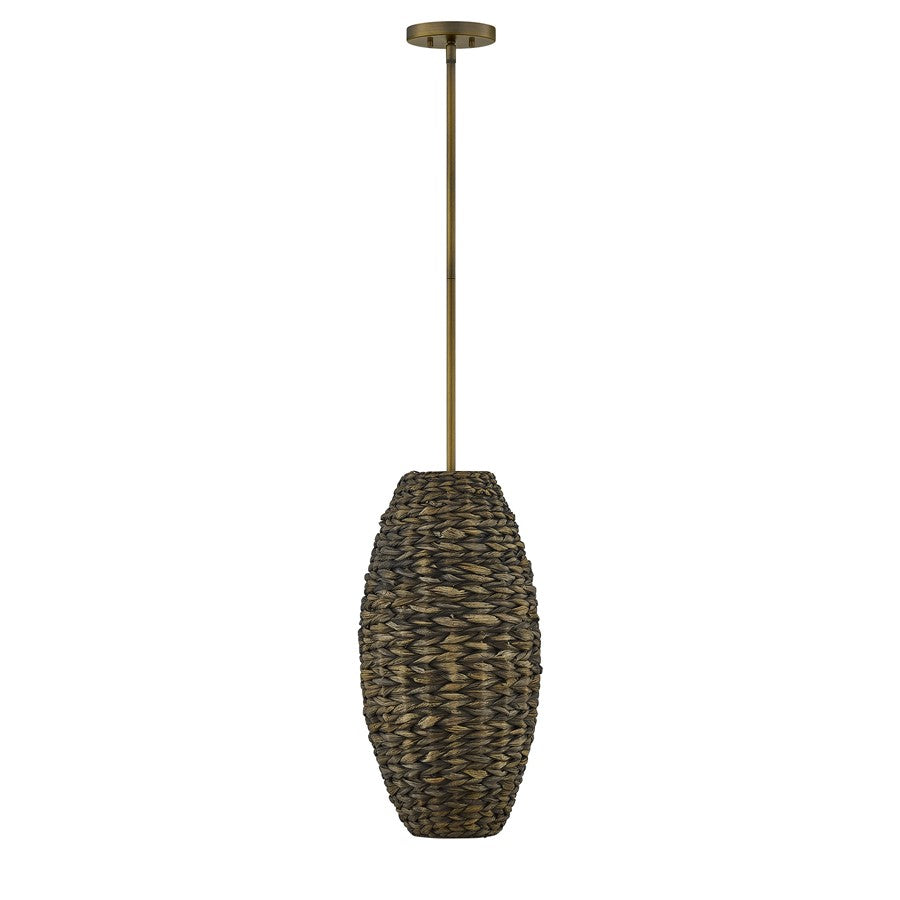 Savoy House Tierra Brisa 1Lt Pendant, Riviera, Riviera Brass - 7-8416-1-220