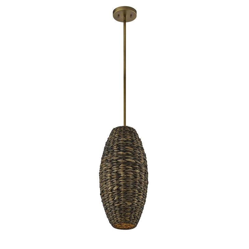 Savoy House Tierra Brisa 1Lt Pendant, Riviera, Riviera Brass