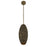Savoy House Tierra Brisa 1Lt Pendant, Riviera, Riviera Brass