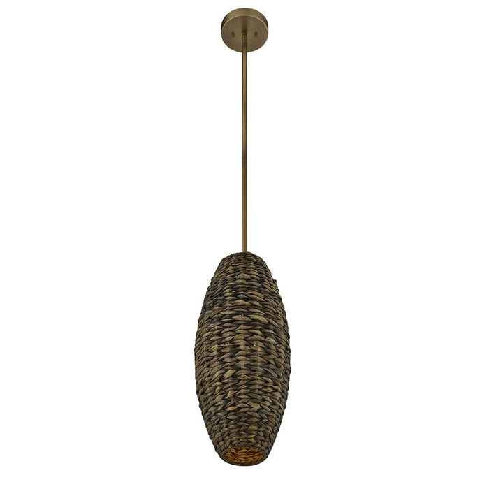 Savoy House Tierra Brisa 1Lt Pendant, Riviera, Riviera Brass