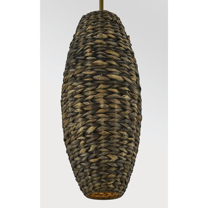 Savoy House Tierra Brisa 1Lt Pendant, Riviera, Riviera Brass