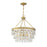 Savoy House Windham 4-Light Pendant, Warm Brass
