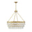 Savoy House Windham 6-Light Pendant, Warm Brass - 7-8701-6-322