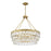 Savoy House Windham 6-Light Pendant, Warm Brass