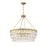 Savoy House Windham 6-Light Pendant, Warm Brass