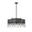Savoy House Lenoir 6 Light Pendant, Olde Gray