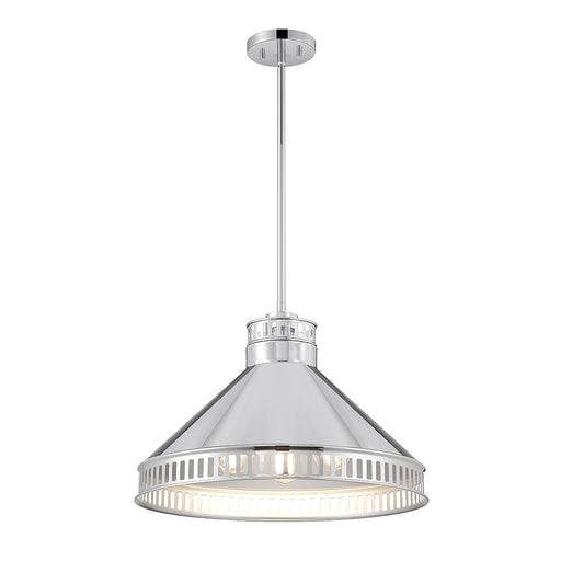 Savoy House Seagram 3-Light Pendant, Polished Nickel - 7-8801-3-109