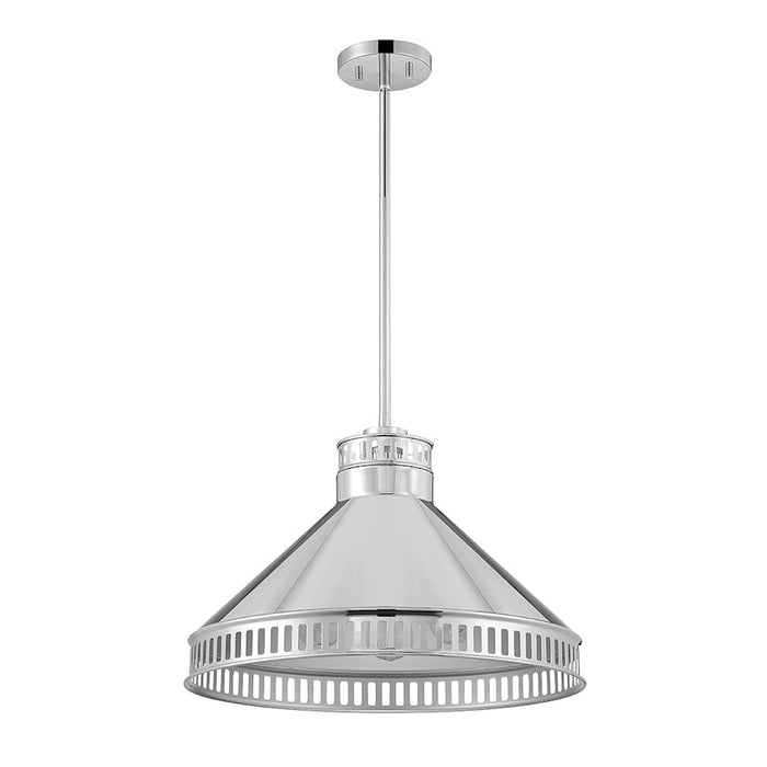 Savoy House Seagram 3-Light Pendant, Polished Nickel