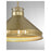 Savoy House Seagram 3-Light Pendant, Warm Brass