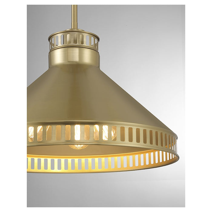 Savoy House Seagram 3-Light Pendant, Warm Brass