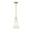 Savoy House Bristol 1-Light Pendant, Warm Brass - 7-8840-1-322