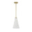 Savoy House Bristol 1-Light Pendant, Warm Brass