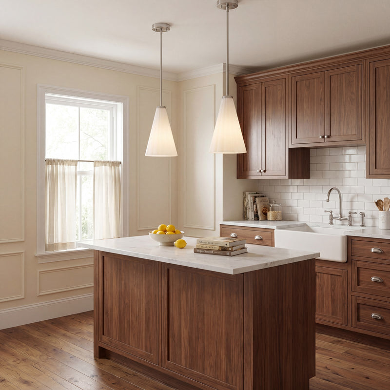 Savoy House Bristol 1-Light Pendant, Satin Nickel