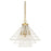 Savoy House Lenox 5-Light Pendant, White/Warm Brass Accents - 7-8850-5-142