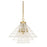 Savoy House Lenox 5-Light Pendant, White/Warm Brass Accents