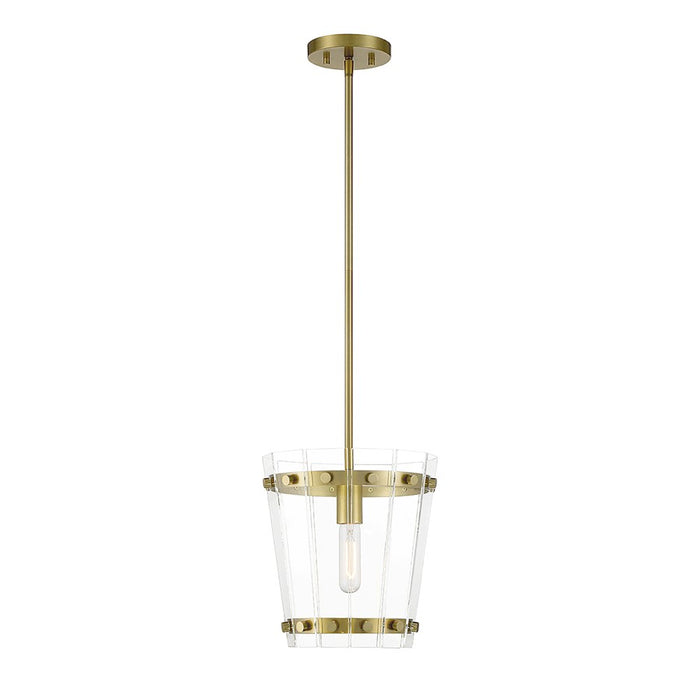 Savoy House Ventari 1-Light Pendant, Warm Brass - 7-8855-1-322