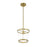 Savoy House Ventari 1-Light Pendant, Warm Brass