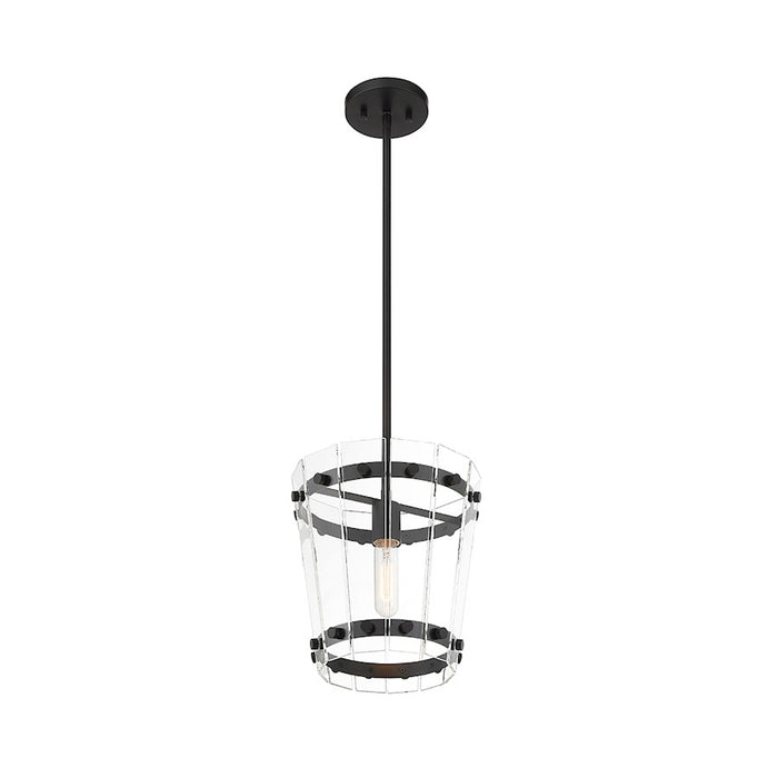 Savoy House Ventari 1-Light Pendant, Matte Black