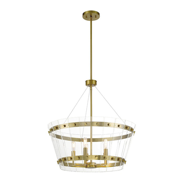 Savoy House Ventari 5-Light Pendant, Warm Brass