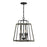 Savoy House Hasting 4-Light Pendant, Noblewood/Iron