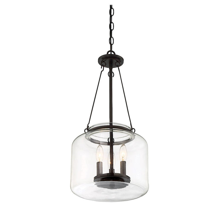 Savoy House Akron 3-Light Pendant, English Bronze