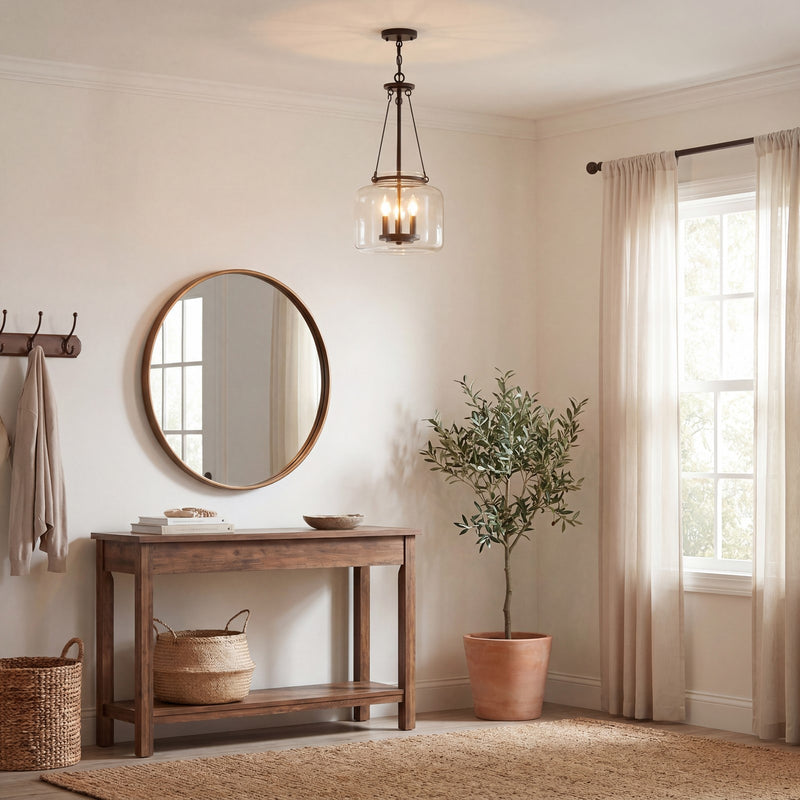 Savoy House Akron 3-Light Pendant, English Bronze