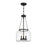 Savoy House Akron 3-Light Pendant, Matte Black