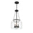 Savoy House Akron 3-Light Pendant, Matte Black