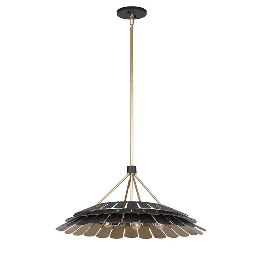Savoy House Turaco 6-Light Pendant, Midnight