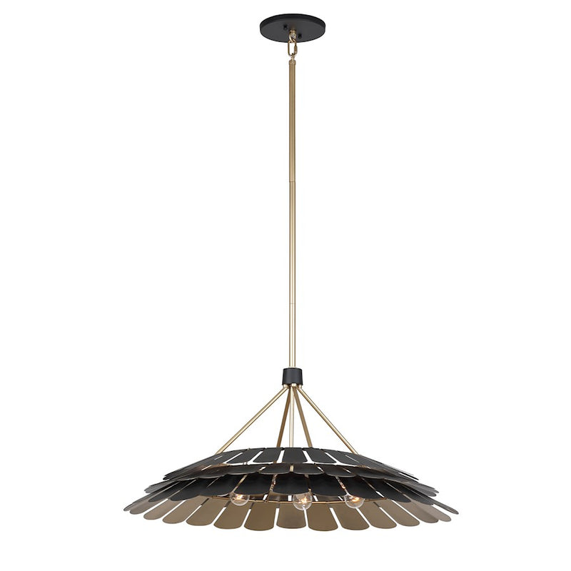 Savoy House Turaco 6-Light Pendant, Midnight