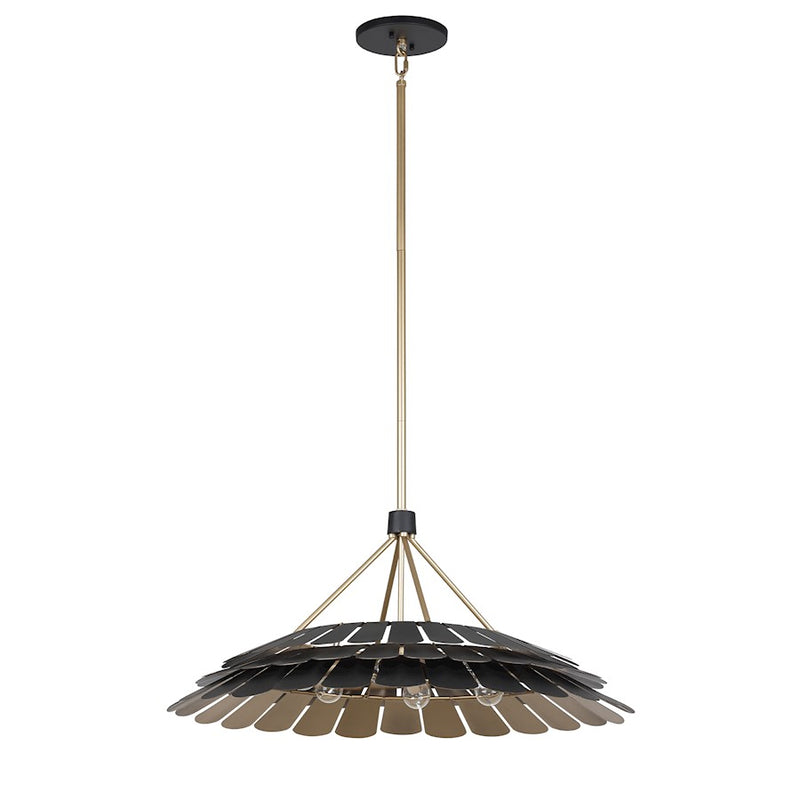 Savoy House Turaco 6-Light Pendant, Midnight