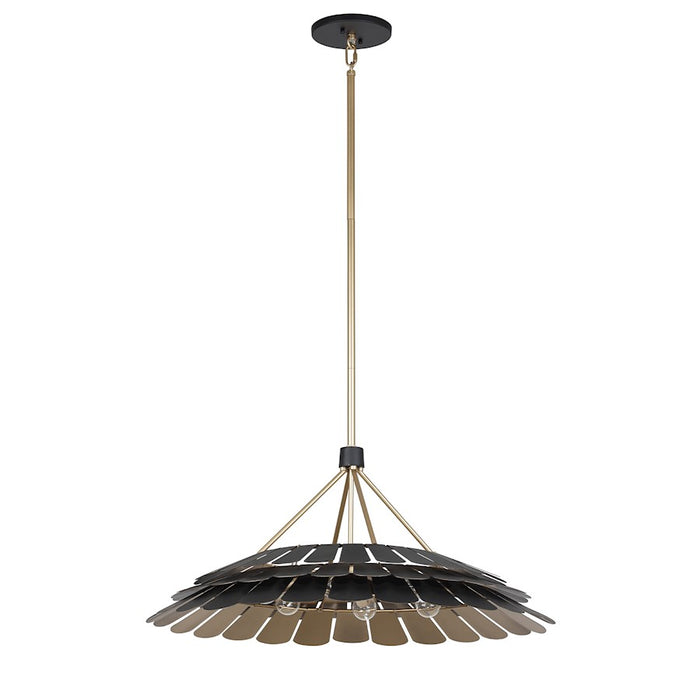 Savoy House Turaco 6-Light Pendant, Midnight