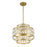 Savoy House Renzo 3-Light Pendant, Warm Brass