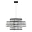 Savoy House Renzo 4-Light Pendant, Matte Black