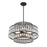 Savoy House Renzo 4-Light Pendant, Matte Black