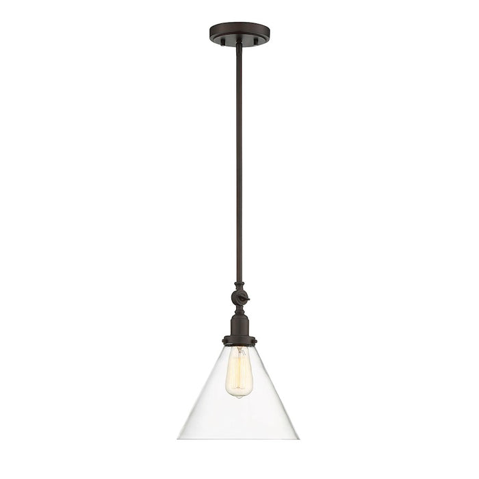 Savoy House Drake 1-Light Pendant, English Bronze - 7-9132-1-13