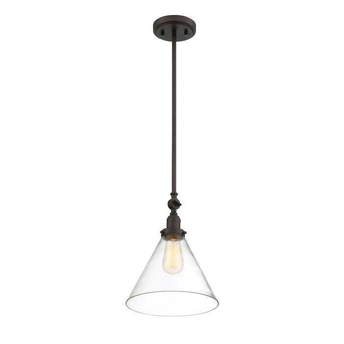 Savoy House Drake 1-Light Pendant, English Bronze