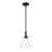 Savoy House Drake 1-Light Pendant, Matte Black